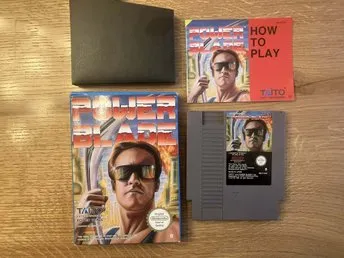 Power Blade NES komplett svensksålt