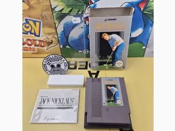 Jack Nicklaus' Greatest 18 Holes Of Major Championship Golf - Nes Nintendo 8-bit