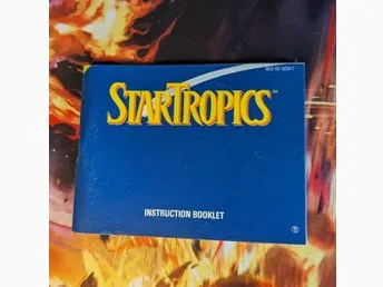 StarTropics - Nintendo NES - Instruktionsbok