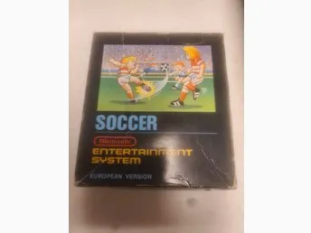 Soccer - Nintendo NES 5 skruv omärkt