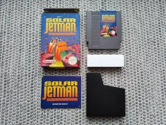 *SCN* Solar Jetman - NES Komplett - Bergsala