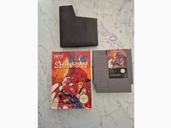 Blue Shadow NES SCN Version i orginal kartong!