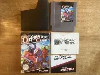 Defender of the Crown - NES komplett svensksålt
