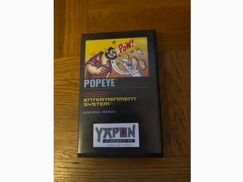 Popeye (Yapon hyrkassett) med fordral- Nintendo Entertainment System (NES)