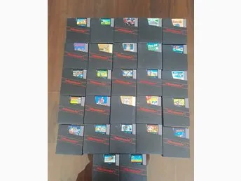 Nintendo NES-spelpaket med 27st spel