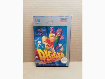 Digger T. Rock: The Legend of the Lost City NES (DAS)