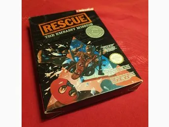 Rescue The Embassy Mission - Nintendo NES, FRA