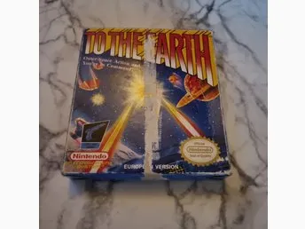 To the Earth NES Nintendo komplett i kartong