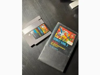 Donkey Kong 3 - Nintendo NES (European Version)