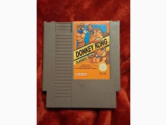 Donkey Kong Classics NES-spel