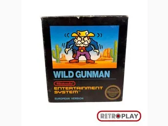 Wild Gunman - Nintendo 8-bit - PAL B - SCN - CIB