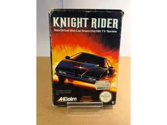 Knight Rider NES – Box + Kassett – Nintendo 8-bit