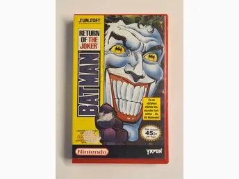 Batman Return of the Joker NES Yapon Hyrkasett Nintendo