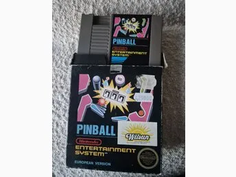 Pinball med box NES