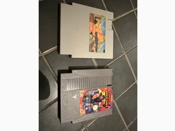 NES spel: Shadow Warriors och Double Dragon II The Revenge