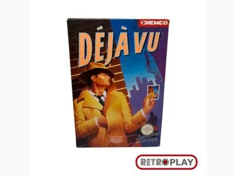 Deja Vu - Nintendo 8-bit/NES - SCN/SWE - PAL B - CIB - Fine