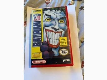 Batman Return Of The Joker Yapon SCN BERGSALA MED MANUALEN