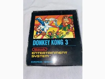 Fint exemplar av Donkey Kong 3 till nes