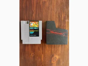 Donkey Kong 3 till Nintendo 8-bit NES! 5-skruvar! Svarta serien!