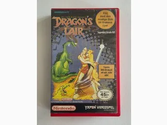 Dragon's Lair - NES Yapon Hyrkasett Nintendo 8-bit SCN