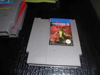 Gremlins 2: The New Batch - NES jag köpte detta nytt ende ägaren till spelet
