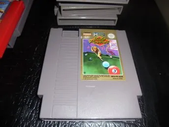 Side Pocket - NES scn jag köpte detta nytt ende ägaren till spelet spelen som ny