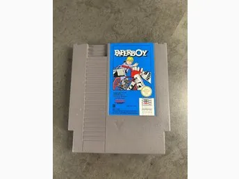 Paperboy NES Nintendo kassett