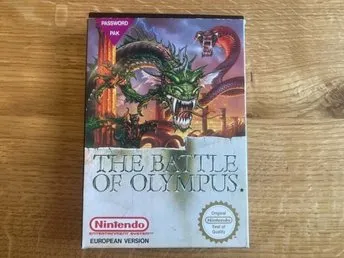 The Battle of Olympus NES PAL komplett