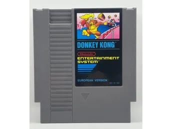 Donkey Kong (European Version) NES-spel