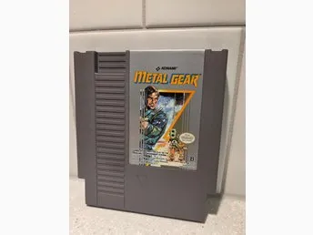 Metal Gear NES Nintendo 1985