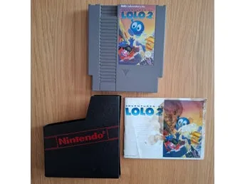 Nintendo 8-bit Adventures of Lolo 2 (NES)