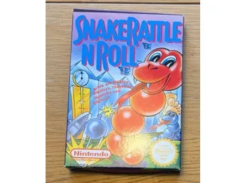 Snake Rattle N Roll (NES) CIB