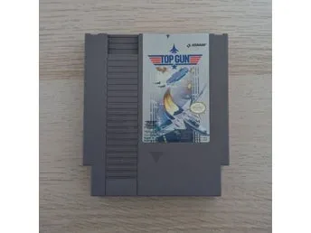 Top Gun NES Nintendo kassett