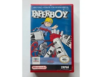 Paperboy NES Nintendo Yapon Hyrkasett