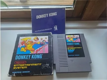 Donkey Kong NES (European Version) med box