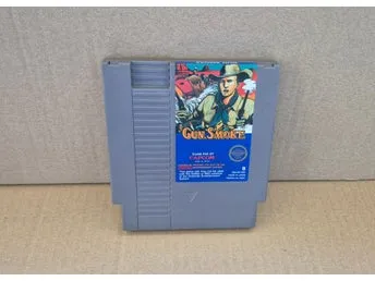 Gun.Smoke NES Nintendo EEC/SCN