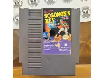 Solomon's Key SCN - Löst - Nintendo 8-bit NES