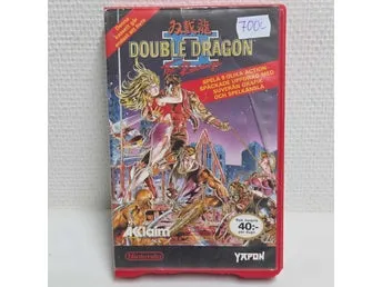 Double Dragon II 2: The revenge NES Nintendo spel hyrbox hyrkassett