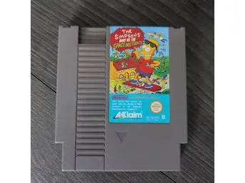 The Simpsons: Bart vs. the Space Mutants (NES) SCN