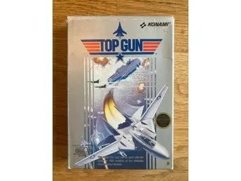Top Gun NES PAL svensksålt