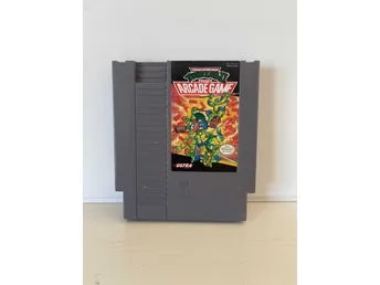 Teenage Mutant Ninja Turtles II The Arcade Game NES 8-Bitars