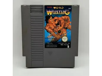 Tecmo World Wrestling NES Nintendo SCN