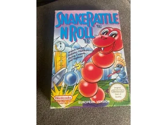 Nintendo nes -Snake Rattle N Roll