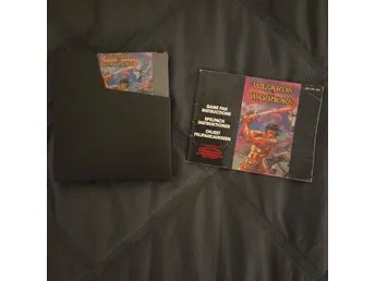 Wizards & Warriors + Original Manual - SCN (NES)