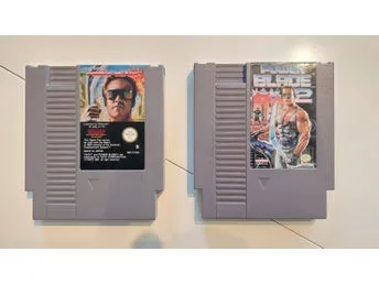 (NES) Power Blade 1 + Power Blade 2 - till Nintendo 8-bit