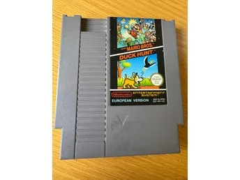 Super Mario Bros. / Duck Hunt på Nintendo 8-bit