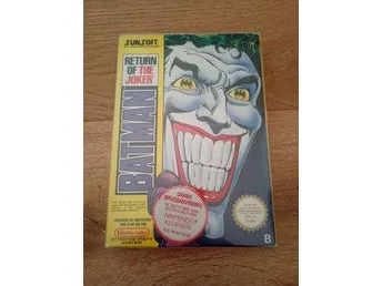 Batman Return of the Joker NES ESP + A4