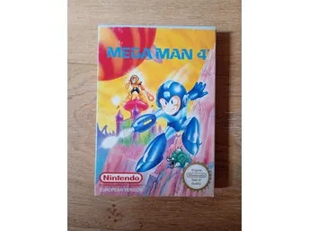 Mega Man 4 (NES) SCN CIB