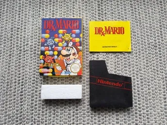 *SCN* Kartong & manual till Dr. Mario - Bergsala
