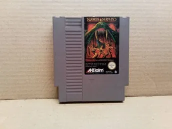 Swords and Serpents NES Nintendo Entertainment System
